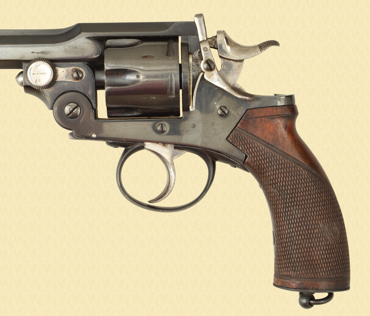 LINCOLN JEFFRIES WEBLEY PATTERN REVOLVER - C59481