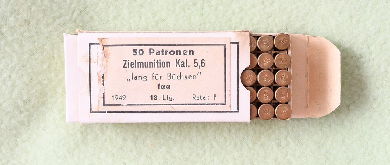 GERMAN WW2 .22 ZIELMUNITION - M10963