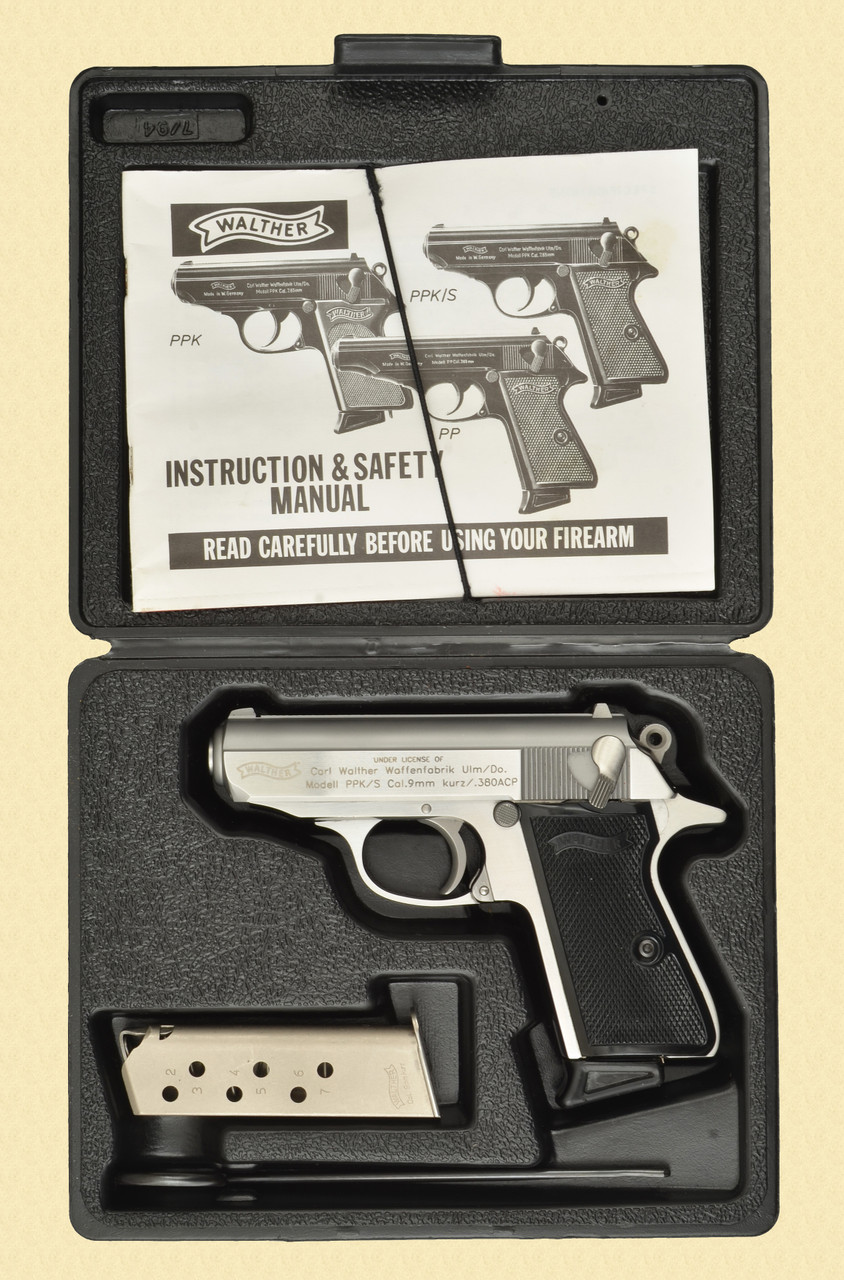 WALTHER MODELL PPK/S - C59625