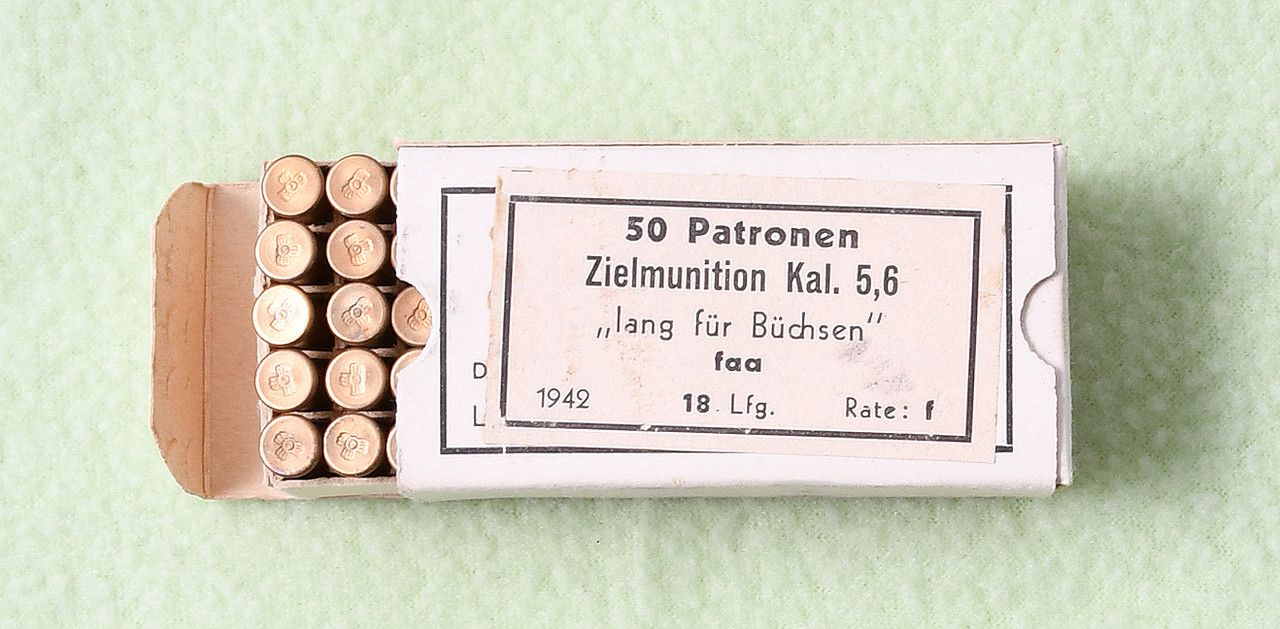 GERMAN WW2 .22 ZIELMUNITION - M10975