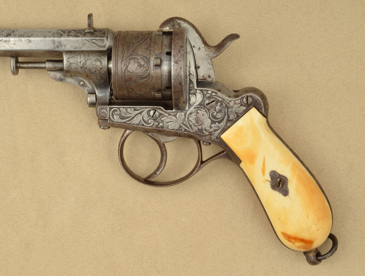 FRENCH PINFIRE REVOLVER - C59905
