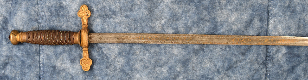 CIVIL WAR ERA ENGINEERS DRESS SWORD - C60329