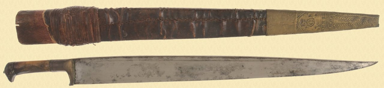 N INDIA/AFGHAN KYHBER KNIFE - C25228