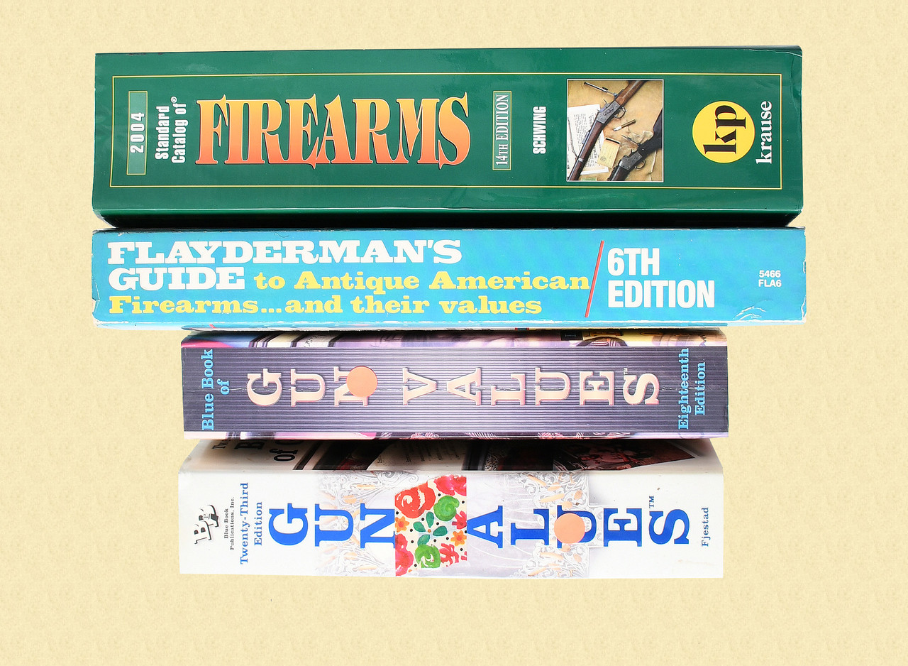 BOOK LOT OF 4 FIREARM PRICES - M10367