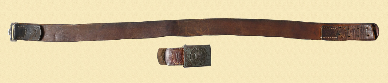 WWII GERMAN BELT W/BUCKLE - C61183