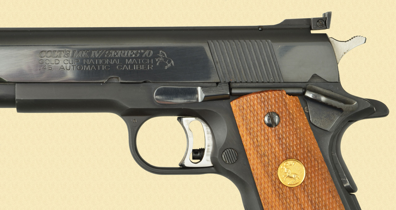 COLT MK IV/SERIES 70 GOLD GUP - C60690