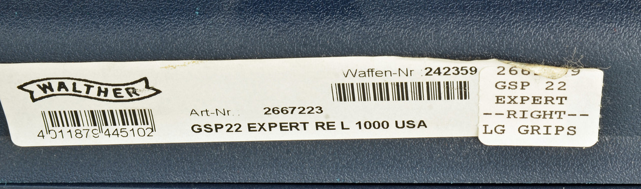 WALTHER GSP EXPERT - C61878