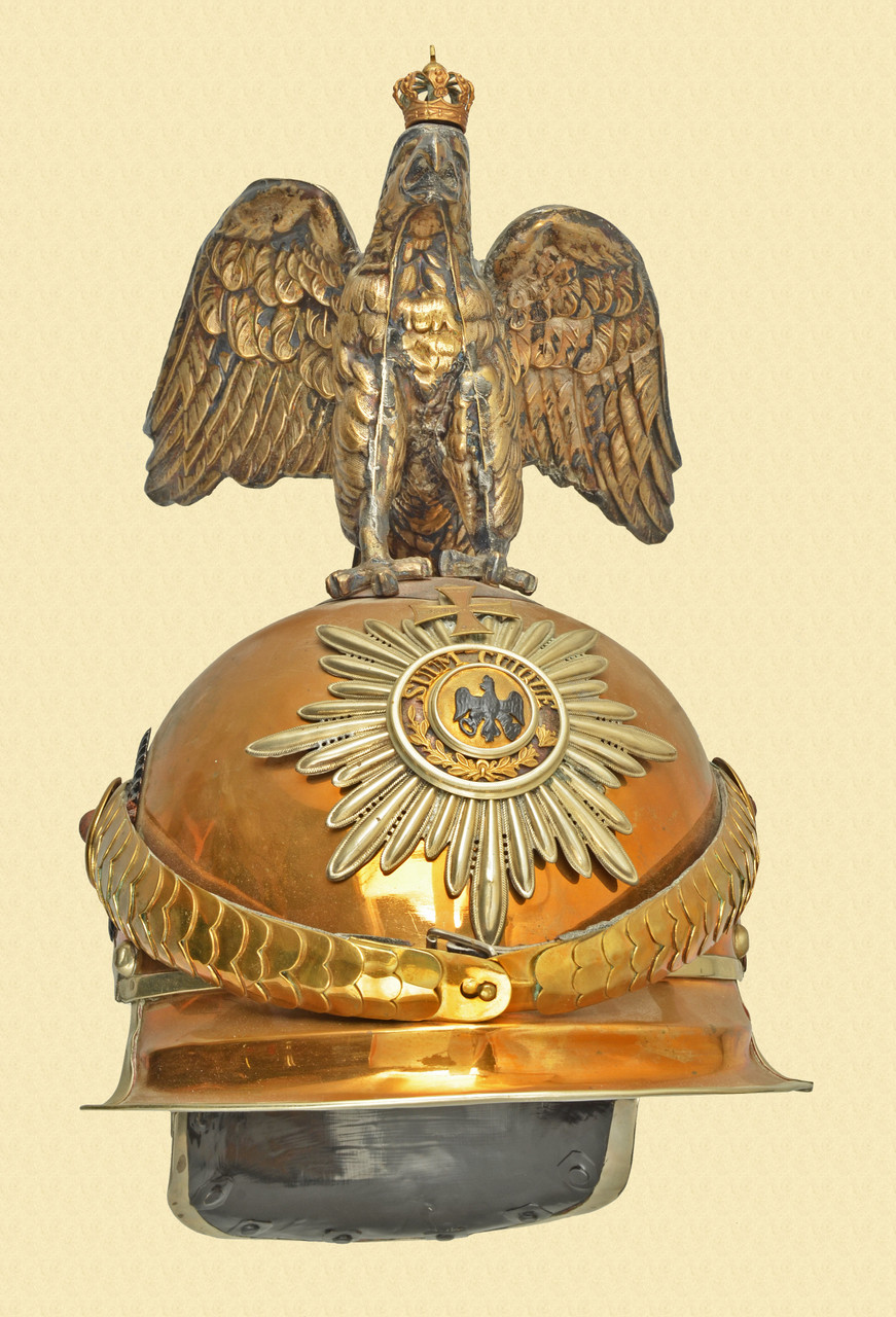 GERMAN PRUSSIAN GARDE KURASSIER ELNISTED HELMET - M9153