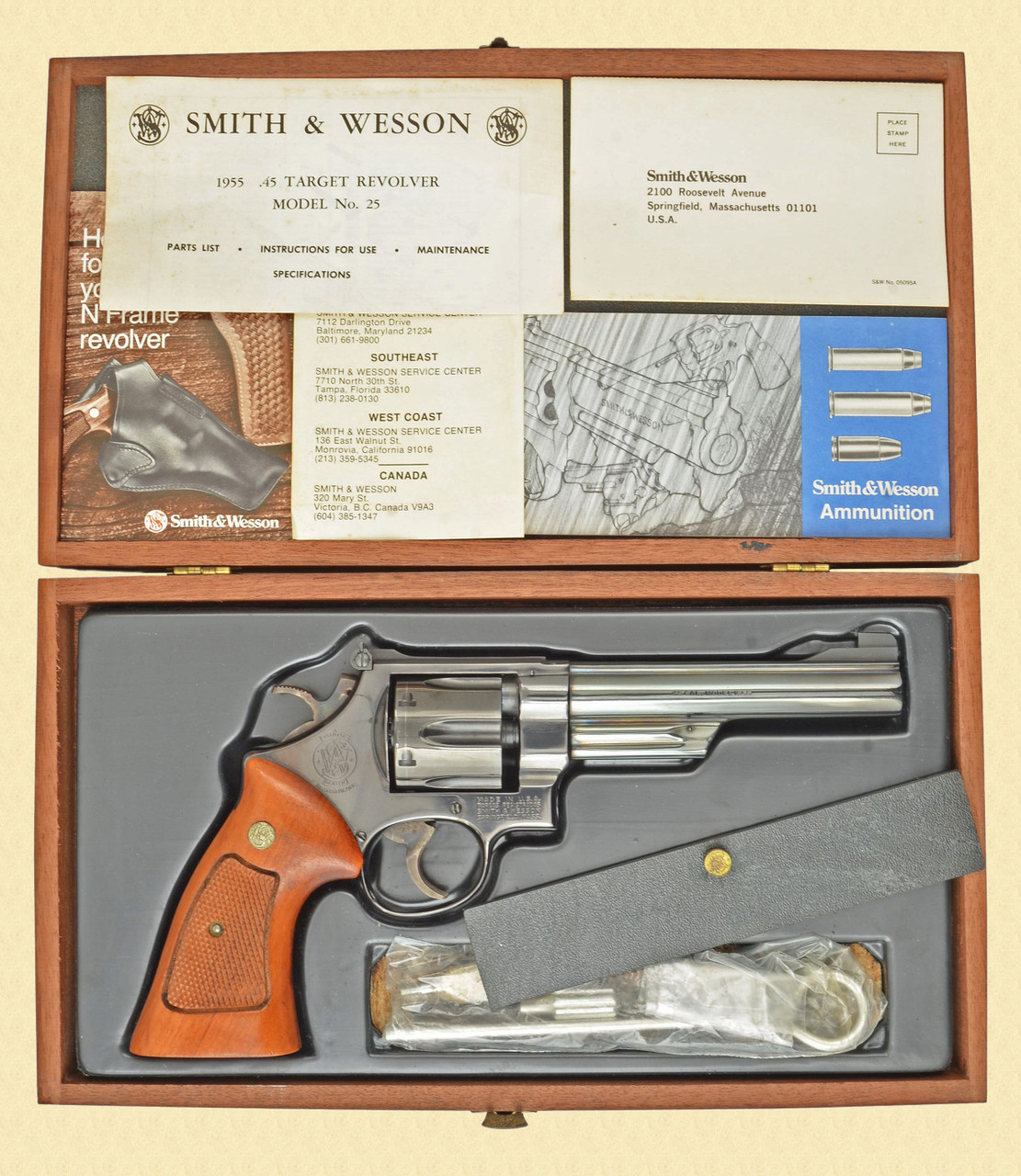 Smith & Wesson MOD 25-2 1955 TARGET - C62260