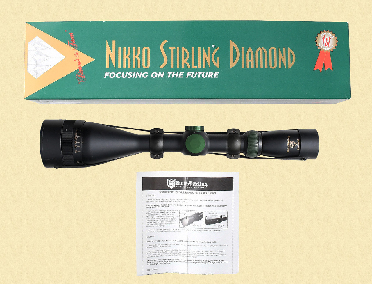 NIKKO STIRLING DIAMOND 4.5-14x50 SCOPE - C62801