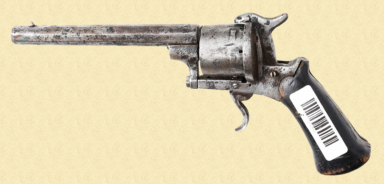 BELGIAN PINFIRE REVOLVER - C61304