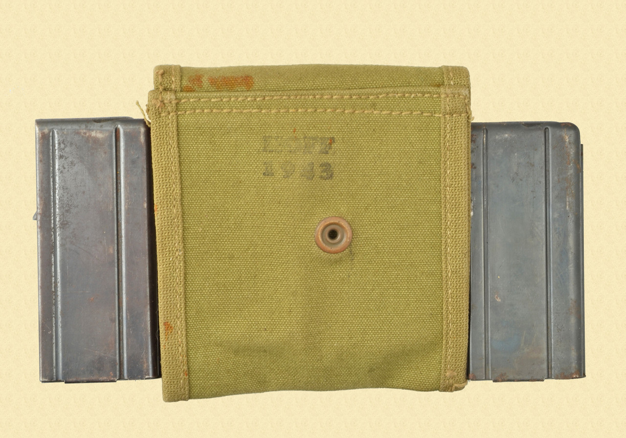WWII M1 CARBINE POUCH W/MAGS - C62393