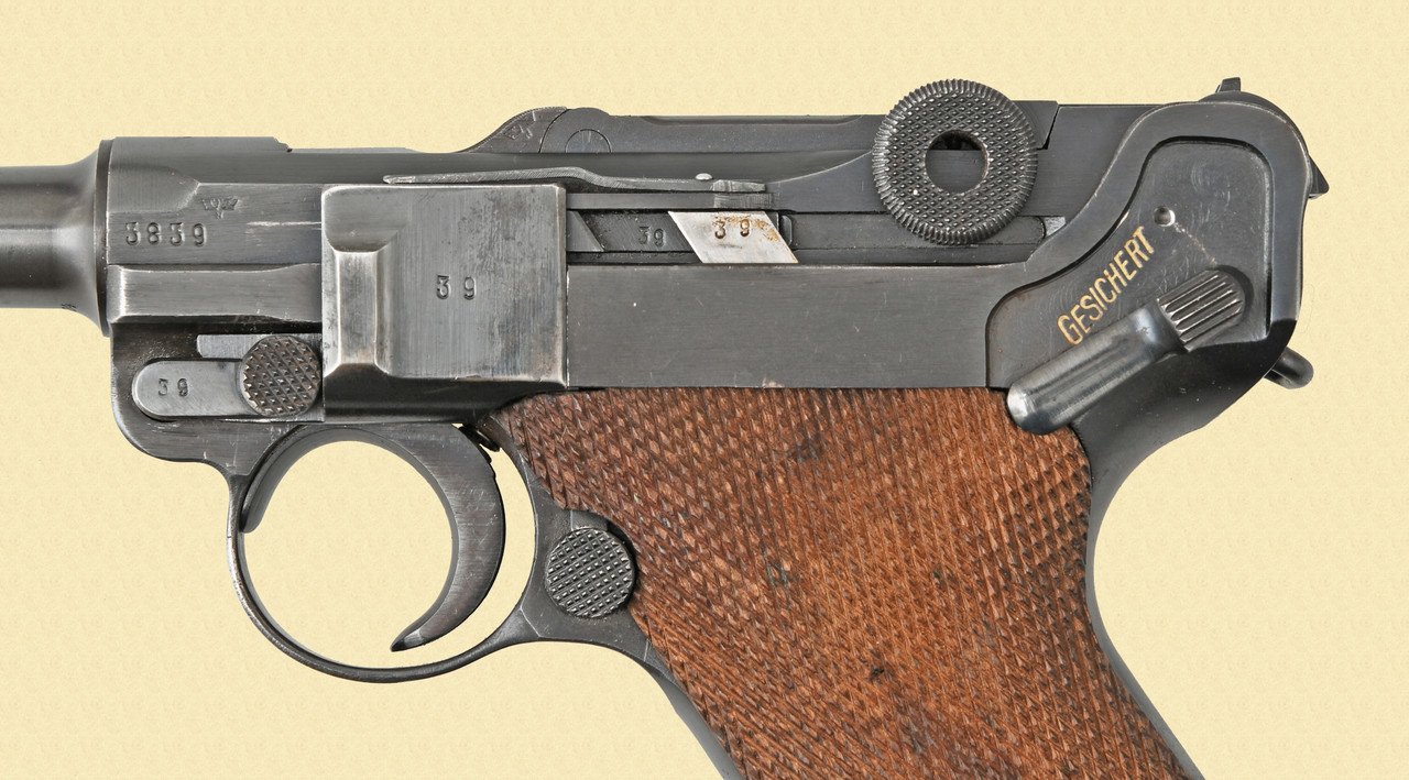 MAUSER P.08 42 BANNER POLICE - C62470