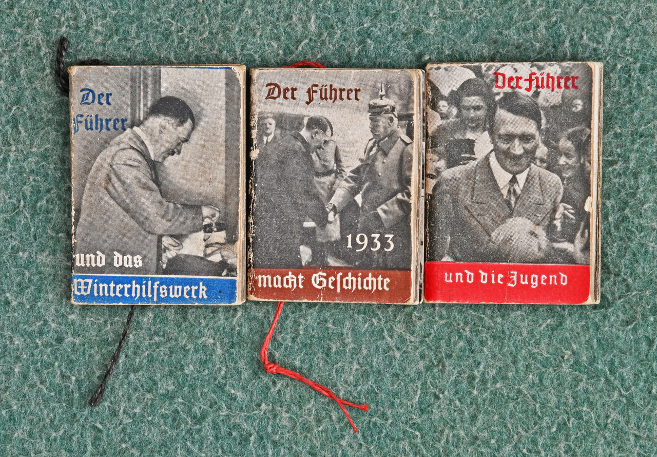 GERMAN 3-HITLER PROPAGANDA BOOKLETS - C62886