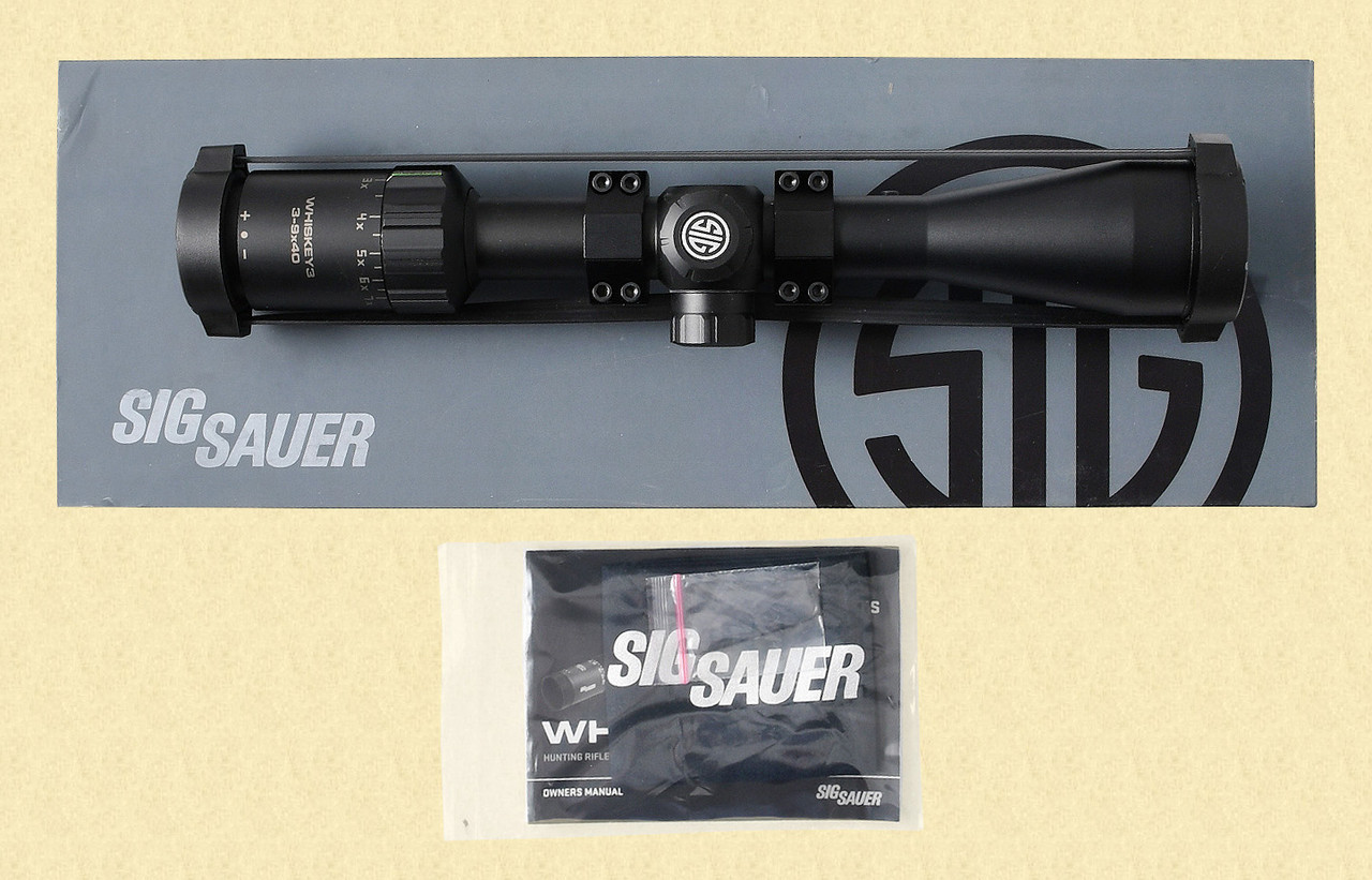 SIG SAUER WHISKEY 3 SCOPE - C62743