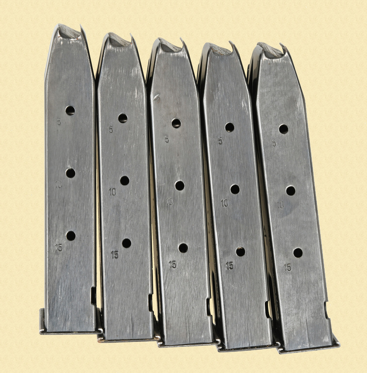 BERETTA 5-MODEL 92 MAGAZINES - C63155