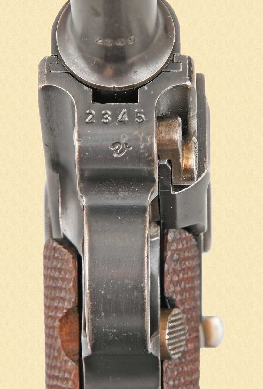 MAUSER P.08 DUTCH BANNER 1938 - Z67052