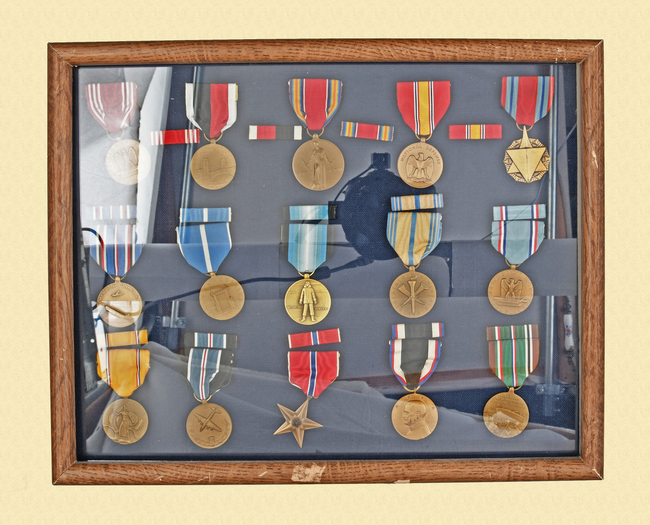 US MILITARY MEDALS FRAMED - C64325