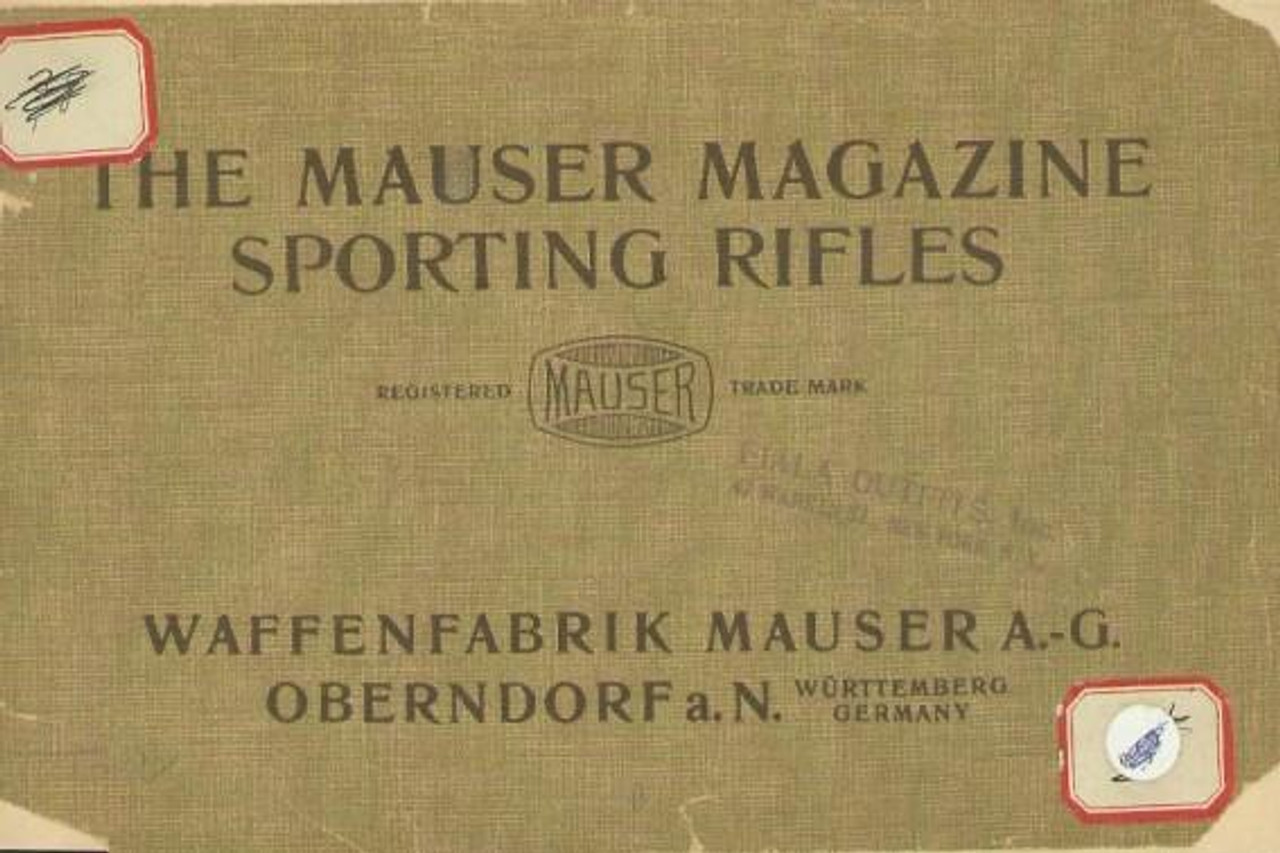 THE ORIGINAL MAUSER MAGAZINE SPORTING RIFLES - M1429