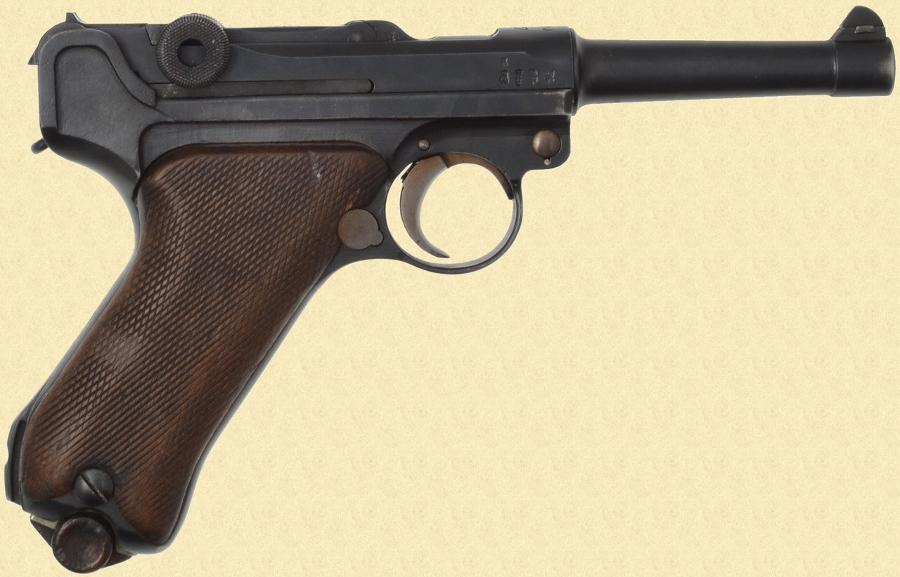 ERFURT LUGER 1920/1917  POLICE REWORK - C40363