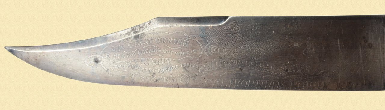 ENGLISH CALIFORNIA BOWIE KNIFE - C24378