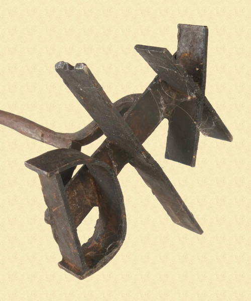 UNKNOWN SET OF 2 BRANDING IRONS - C40792