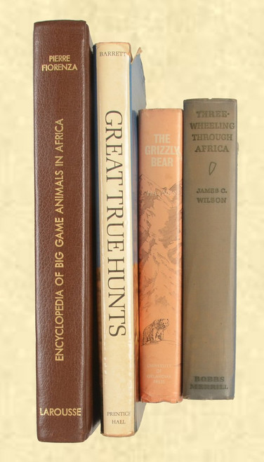 BOOK HUNTING LOT OF FOUR BOOKS - C40290