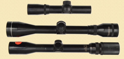 SIMMONS RIFLE SCOPE LOT OF 3 - M7569