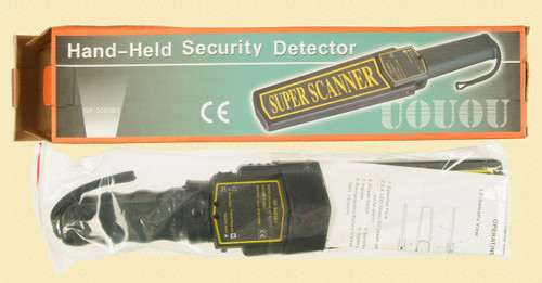 HAND HELD SECURITY SCANNER - C15621