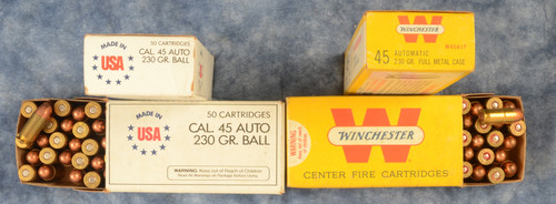 AMMUNITION 45 ACP FMC & AUTO BALL - C33313