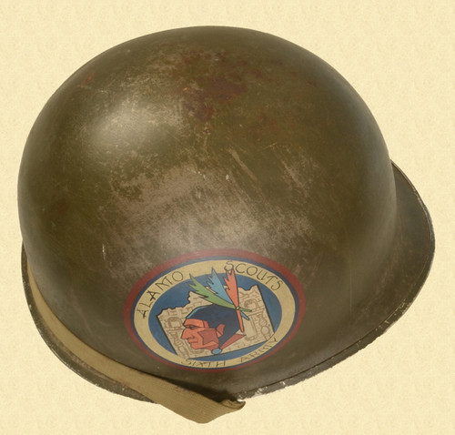 USGI WWII HELMET WITH LINER - M8937