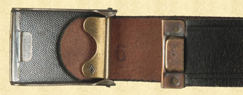 GERMAN BELT AND BUCKLE - C9663