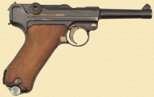 MAUSER G DATE S/42 LUGER - C27738