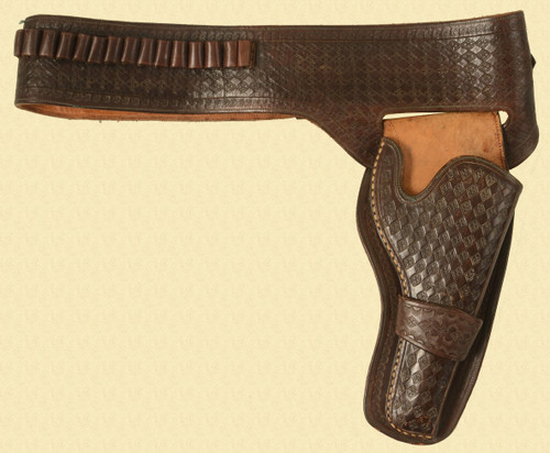 LEATHER Holster & Belt FOR COLT SAA - C53467