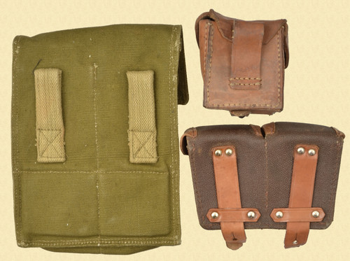 AMMUNITION LOT OF THREE POUCHES - C54293