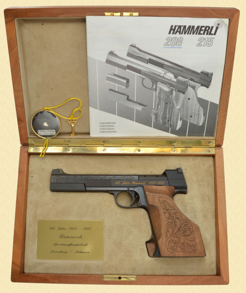 Hammerli 208 125 ANNIVERSARY W/CASE - Z54663