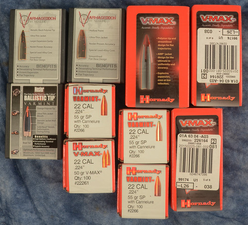 AMMUNITION 22 CAL BULLETS - C54374