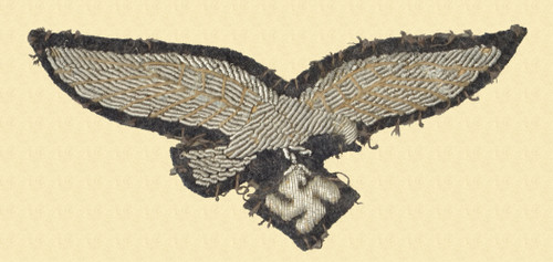 GERMAN Small Luftwaffe Eagle Patch - C57022