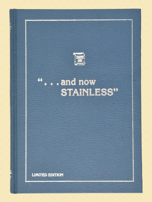 CHARTER ARMS  AND NOW STAINLESS book 1st edition - M10610