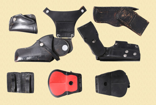 POLICE STYLE HOLSTER LOT - M10685