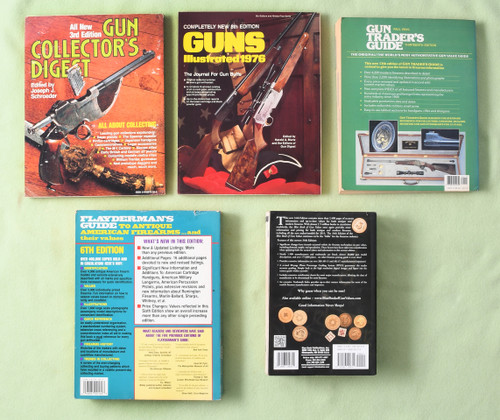 BOOK FIREARMS- LOT OF 5 - M10408