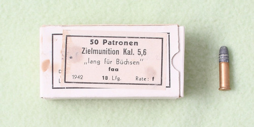 GERMAN WW2 .22 ZIELMUNITION - M10962