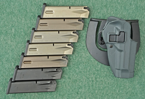 BERETTA M9 MAGAZINES-7 & HOLSTER - C62268