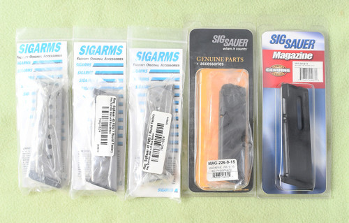 SIG SAUER 5 MIXED MAGAZINES - C62765