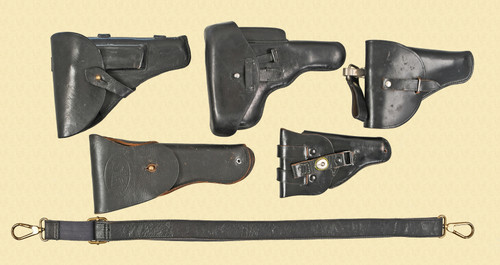 US 5 MIXED HOLSTERS - C63056
