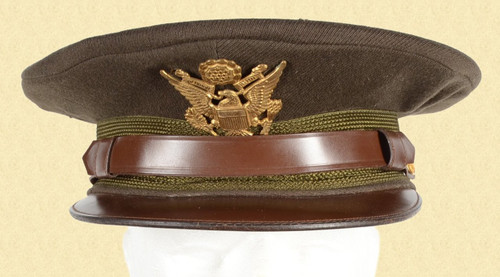 US WW2 OFFICERS VISOR HAT - C17880