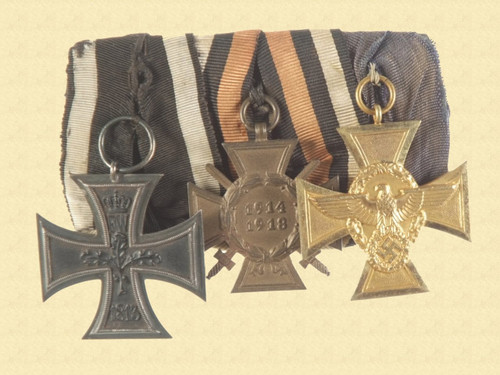 GERMAN WW1 VETERAN MEDALS - C10674