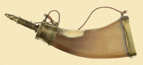 ANTIQUE POWDER HORN - C25480