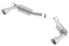 Borla S-Type Axleback Exhaust for 10-13 Camaro SS - 11775