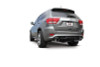 Borla Atak Axleback Exhaust Chrome Tip for 12-14  Grand Cherokee SRT-8